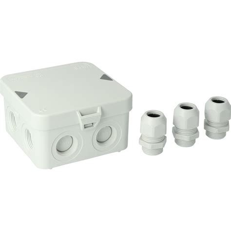 junction box cable gland|ip65 junction box with glands.